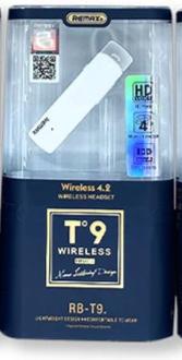 HEADSET REMAX T9 - Wholesale Cell Phone Repair Parts