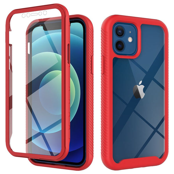 2 IN 1 PHONE CASE FOR IPHONE XR (WITH SCREEN PROTECTOR) - Wholesale Cell Phone Repair Parts