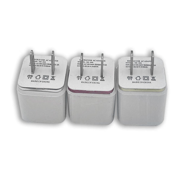 CHARGER WALL DOUBLE - Wholesale Cell Phone Repair Parts