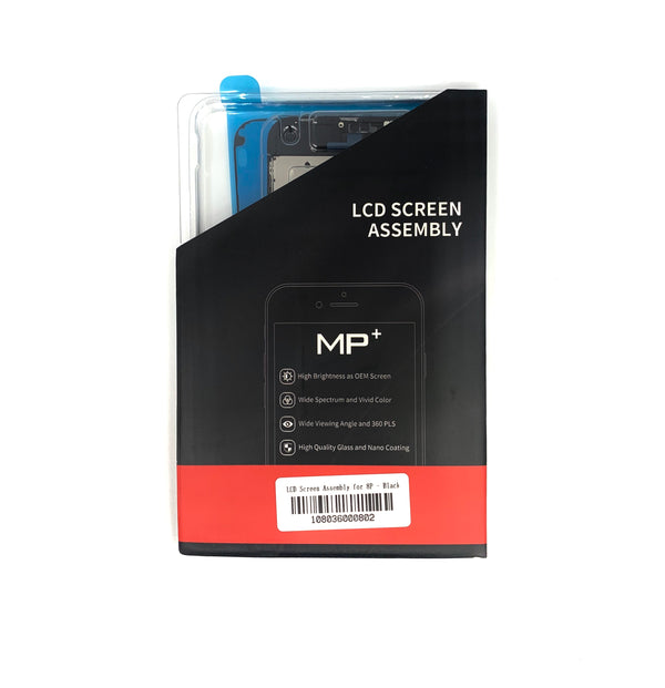 PREMIUM LCD FOR IPHONE 8 PLUS BLACK WITH BACK PLATE MP+ - Wholesale Cell Phone Repair Parts