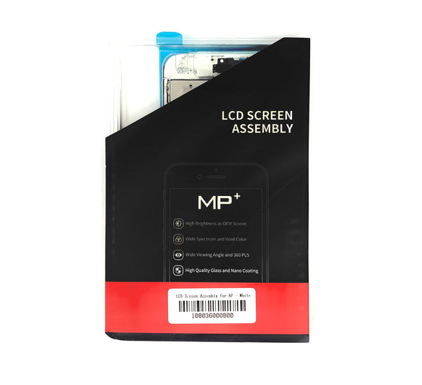 PREMIUM LCD FOR IPHONE 8 PLUS WHITE WITH BACK PLATE MP+ - Wholesale Cell Phone Repair Parts