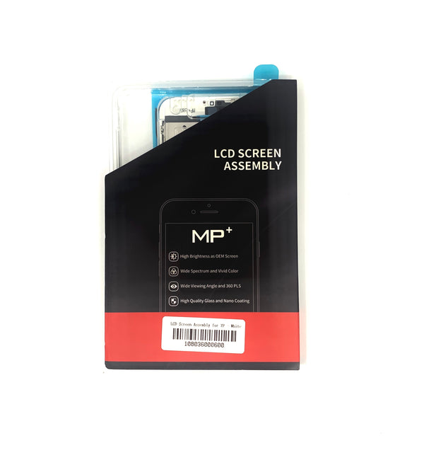 PREMIUM LCD FOR IPHONE 7 PLUS WHITE WITH BACK PLATE MP+ - Wholesale Cell Phone Repair Parts