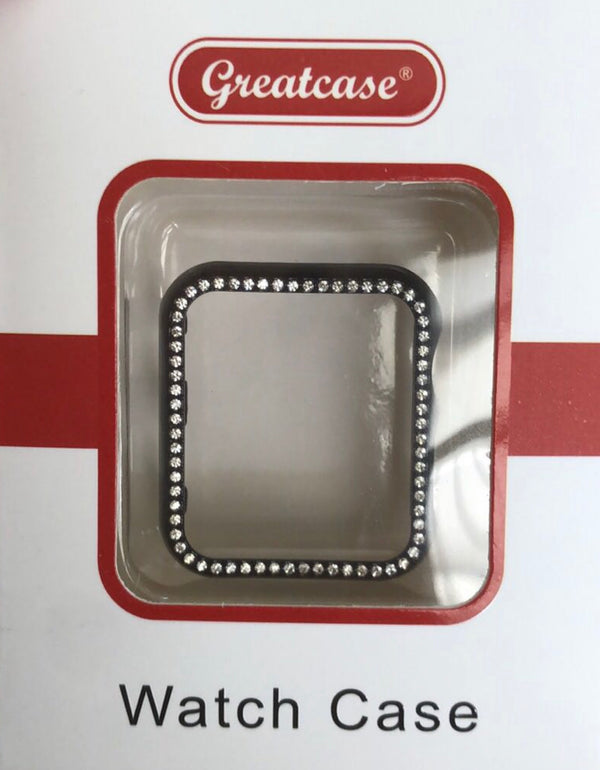 APPLE WATCH CASE WITH RHINESOTNES***BLING - Wholesale Cell Phone Repair Parts