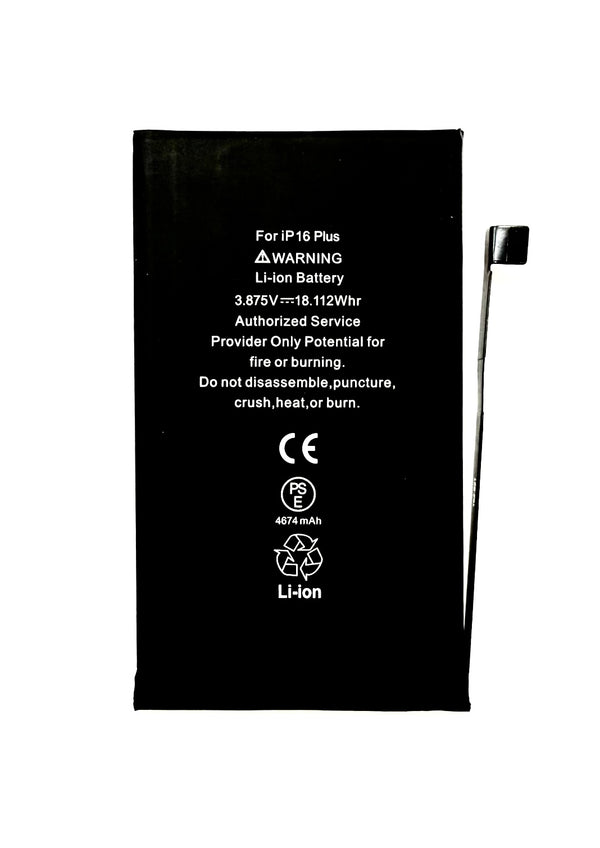 BATTERY FOR IPHONE 16 PLUS