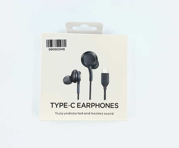 EARPHONE TYPE C (HEADPHONE WITH TYPE C CONNECTOR) IN RETAIL BOX