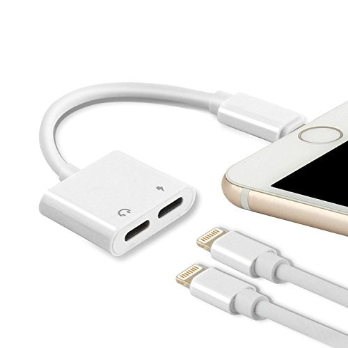 SPLIITER CABLE FOR IPHONE 2 LIGHTNING PORTS (LISTEN AND CHARGE) - Wholesale Cell Phone Repair Parts