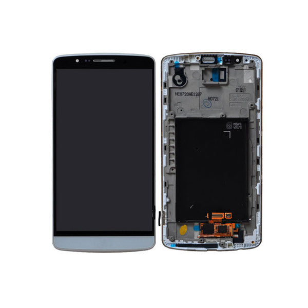 LCD LG G3 W FRAME WHITE - Wholesale Cell Phone Repair Parts