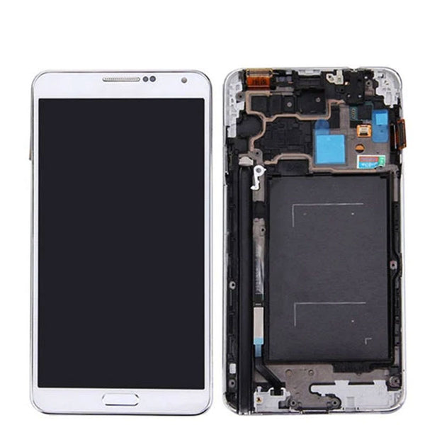LCD NOTE 3 WITH FRAME WHITE - Wholesale Cell Phone Repair Parts
