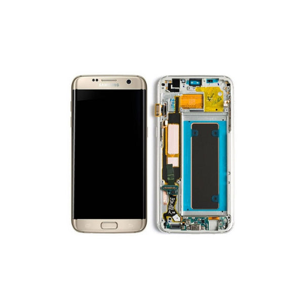 LCD S7 EDGE WITH FRAME G935 - Wholesale Cell Phone Repair Parts