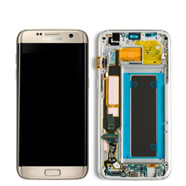LCD S7 EDGE WITH FRAME G935 - Wholesale Cell Phone Repair Parts