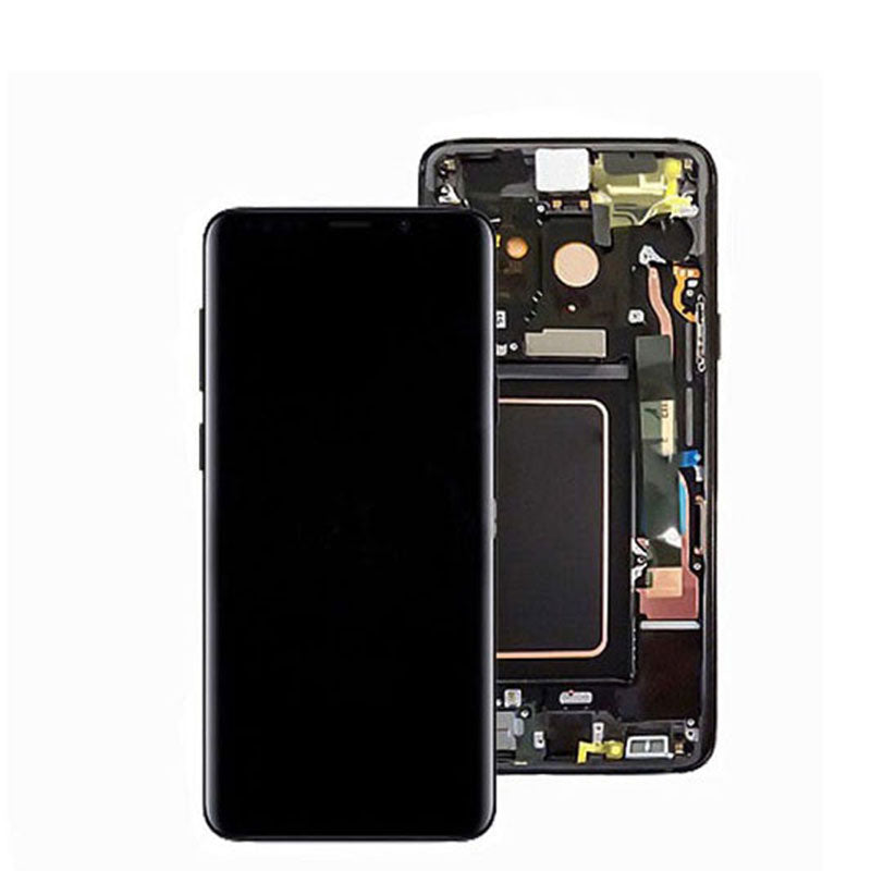 PULLED OEM LCD S9 AB STOCK WITH FRAME