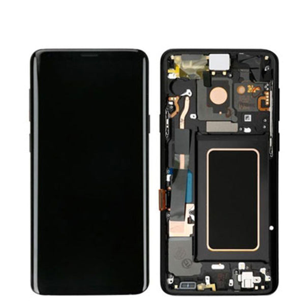 PULLED OEM LCD S9 PLUS AB STOCK WITH FRAME - Wholesale Cell Phone Repair Parts