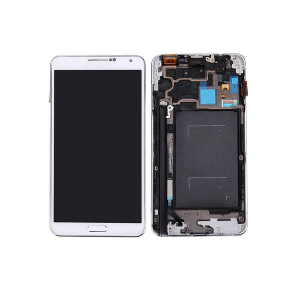 LCD NOTE 3 WITH FRAME WHITE - Wholesale Cell Phone Repair Parts