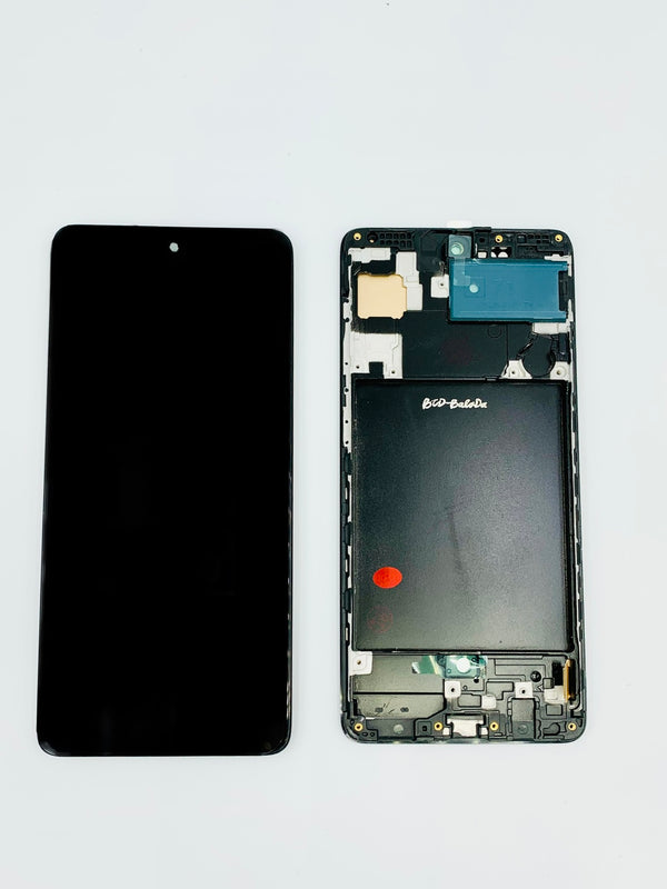 LCD FOR SAMSUNG A71 (A715) WITH FRAME