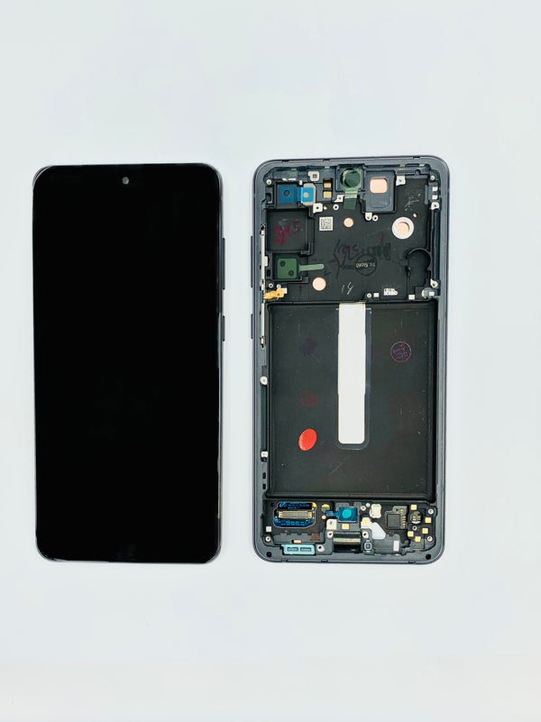 LCD FOR SAMSUNG GALAXY S21 FE WITH FRAME