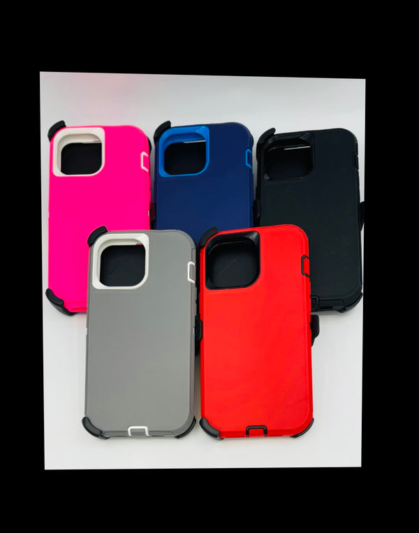 PROCASE FOR IPHONE 13 (6.1INCH)(HEAVY DUTY CASE WITH CLIP)