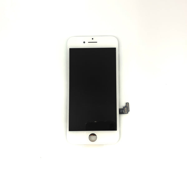 PREMIUM LCD FOR IPHONE 7 WHITE WITH BACK PLATE MP+ - Wholesale Cell Phone Repair Parts