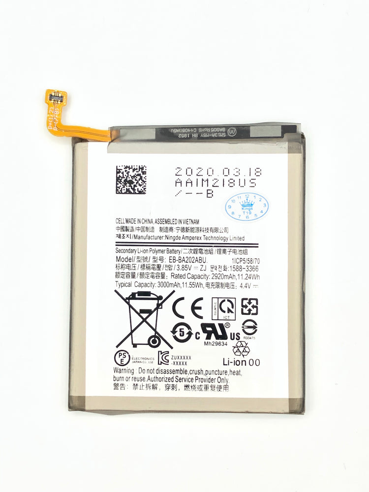 BATTERY FOR SAMSUNG A20